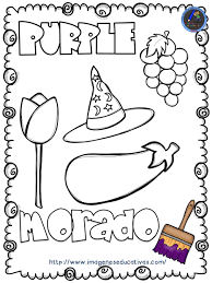 Mi Libro De Los Colores Para Colorear 10 Ingles Para Preescolar Colores En Ingles Libro De Colores