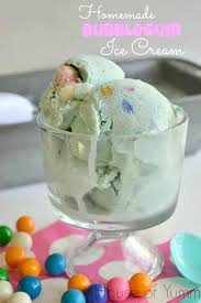 homemade bubblegum ice cream house of