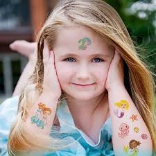 Betty Becky Adet Denizkızı Parti Geçici Dövme Çıkartmalar Su Fiyatı