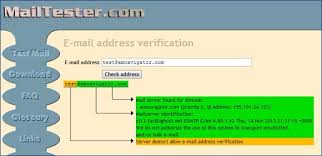 Use Mailtester To Verify Email Addresses No Downloads Needed Everydayfaves Bulk Email Email Checker Email List