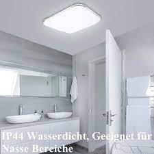 Badezimmerlampen bringen jedes bad zum strahlen und schaffen stimmung. Hengda Led Deckenleuchte Deckenlampe Kaufland De