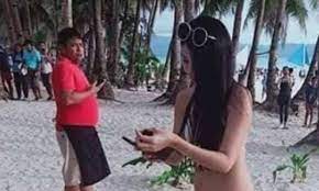 Taiwanese tourist fined for wearing 'piece of string' as bikini | Daily  Mail Online