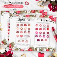 lipsense peonies color chart