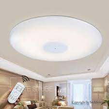 Wohnzimmer lampe design inspirational deckenlampe. Nts Led Deckenlampe Schlafzimmer Deckenleuchte Empfangshalle Dimmbar 5341 45w Ebay