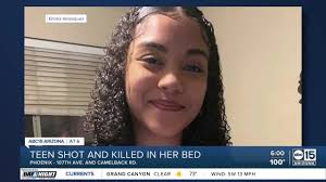 15-year-old girl shot and killed in her bed