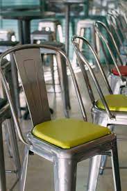 Over 20 years of experience to give you great deals on quality home products and more. Rounded Chair Or Stool Cushion For Industrial Modern And Etsy Stool Cushion Metal Chairs Metal Farmhouse Chairs