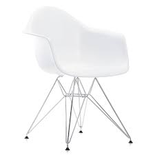 A landmark design from charles and ray eames, these were the first industrially manufactured plastic chairs. Eames Plastic Armchair Dar Von Vitra Connox