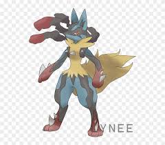 There are 55 mega mewtwo for sale on etsy, and they cost. Mega Lucario Megalution Artwork By Lyneee Mega Op Fake Pokemon Hd Png Download 547x658 387349 Pngfind