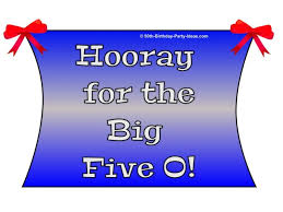 Start 50th birthday party planning like a pro today! The Best 50th Birthday Banner For A Fun Party Major Birthdays