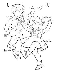 It's a new year and everyone can use some words of encouragement to start it off awesome. Dance Coloring Page Free Printable Coloring Pages For Kids