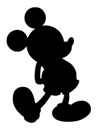 Black And White Silhouette Black And White Mickey Mouse Clipart Mickey Mouse Mickey Mouse Silhouette Mickey Silhouette Mickey Mouse Art