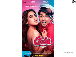 Top 10 best bollywood movies of 2020 |. First Look Poster Of Bollywood Film Coolie No 1 Starring Varun Dhawan Sara Ali Khan