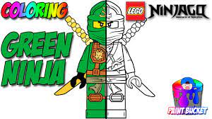 Super coloring free printable coloring pages for kids coloring sheets free colouring book illustrations printable pictures clipart black and white pictures line art and drawings. Lego Ninjago Green Ninja Lloyd Garmadon Minifigure Lego Coloring Pages For Kids To Color And Play Youtube