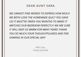 It's also nice to mention how you plan to use it. Wedding Thank You Cards Wording 2021 Guide Wedding Forward