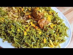 Samarud Palau زمرد پلو Youtube Iranian Food Persian Food Middle Eastern Recipes