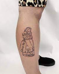 Alice in wonderland along with caterpillar tattoo: Top 73 Best Alice In Wonderland Tattoo Ideas 2021 Inspiration Guide
