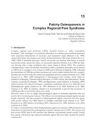 Pdf Patchy Osteoporosis In Complex Regional Pain Syndrome