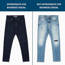 Style dark wash jeans with a tweed jacket for work. The Complete Guide To Business Casual Style For Men 2021