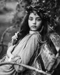 Paulina Duczman Bw Child Poetic Portrait Black And White Portraits Fine Art Photography Children Portrait