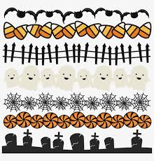 Download Halloween Borders Set Svg Scrapbook Title Spiderweb Halloween Banner Clipart Borders Png Image Transparent Png Free Download On Seekpng