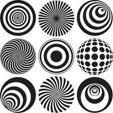 Black And White Optical Illusion Drawing 5 Optical Illusions That Will Create More Space In Your Family Home Optical Illusions Art Art Optical Optical Art