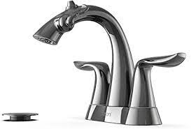 With nasoni's fountain faucet, you can indulge guilt free. Nasoni Da Vinci 4 Centerset Fountain Bathroom Faucet World S First Fountain Faucets For Bathroom Sinks Modern Vanity Faucet Is Ultra Convenient Limited Edition Gloss Black Nickel Amazon Com