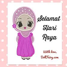 Download 350+ royalty free hari raya cartoon vector images. Selamat Hari Raya To Our Muslim Friends Dollfairy
