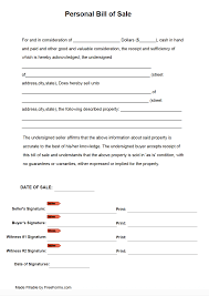 This is especially true the larger and more intricate your business is. Free Personal Bill Of Sale Form Pdf
