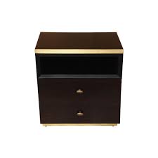 Turn your old pine furniture into something spectacular with our furniture upcycling tutorial. Bedside Table With Drawer And Shelf Dark Brown Wood Table