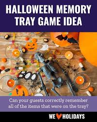 We did not find results for: Halloween Memory Tray Game Kids Party Games Halloween Games Activities Halloween Party Games