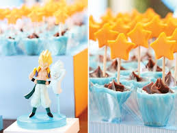 What an awesome dragon ball z birthday party! Dragon Ball Z Party Hostess With The Mostess