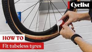 Tubeless bike tires (or 'tyres' for our friends in the uk) first hit the road bike scene in 2006, when shimano the tire installs well, and the bead tends to set reliably on the first try. How To Fit Tubeless Tyres Pro Tips For Fitting Tubeless Tyres Road Gravel And Mtb Youtube