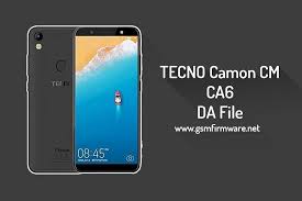TECNO Camon CM CA6 MT6737H DA File ...