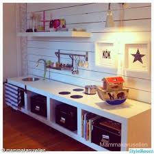 Terrific Pic The Boo And The Boy Play Kitchens Thoughts An Ikea Youngsters Space Remains To Amaze The Kids In 2020 Kids Play Kitchen Play Kitchen Diy Play Kitchen