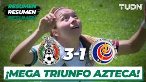 Alineaciones de méxico vs costa rica. Resumen Y Goles Mexico 3 1 Costa Rica Amistoso Internacional Femenil 2021 Tudn Youtube