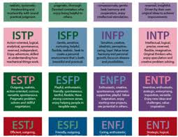 48 competent pony mbti chart