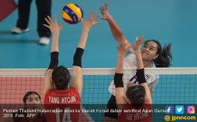 Tim bola voli putra indonesia meraih kemenangan atas tim bola voly putra thailand melalui 5 set pertandigan. Pukul Juara Bertahan Voli Putri Thailand Ukir Rekor Manis Jpnn Com