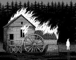 El juego de la muerte. These Animated Gifs Are From The Creepiest Computer Game That Never Existed Tipos De Artes Ilustraciones Arte Y Diseno