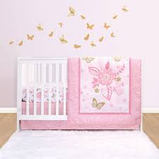 Disney princess adventure rules toddler 4 piece. Belle Butterfly Dreams 3 Piece Crib Bedding Set R Exclusive Babies R Us Canada