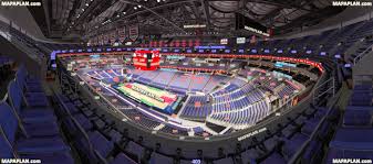 Washington Dc Verizon Center View From Section 403 Row D