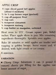 Betty Crocker Apple Crisp My Favorite Betty Crocker Apple Crisp Betty Crocker Recipes Betty Crocker Cake Mix