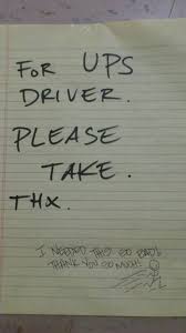 For Ups Driver Kindness Blog