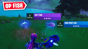 All trademarks, character and/or image used in this article are the copyrighted property of their respective owners. New Rift Fish Zero Point Fish How Where To Get Fishes Fortnite Battle Royale Youtube
