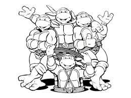 It includes coloring pages featuring alligators, turtles, lizards, and snakes. Fastest Ninja Turtles Coloring Pages