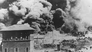 In 1921, white rioters destroyed a beacon of black prosperity and security. Trump Tulsa Rally On Juneteenth Recalls Black Wall Street Massacre