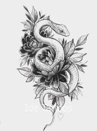 Black And White Snake Tattoo Drawing Tattoo Designs Drawings Snake 23 Ideas Tattoo Design Drawings Tattoo Designs Snake Tattoo Design