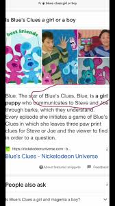 Noggin | Blue'S Clues – Meet The Characters
