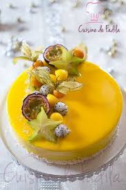 Entremets Exotique Cuisine De Fadila Recette Gateaux Alimentaires Gateaux Et Desserts Desserts Fantaisie