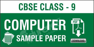When computers are used for data processing the system is called electronic data processing. Download Cbse Class 9 Computer Sample Paper 2020 21 In Pdf