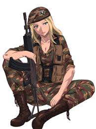 Military Girls Part 19 Rhodesia And South Africa Anime Warrior Military Girl Anime Military